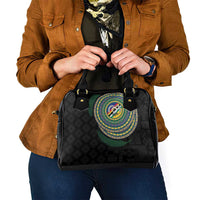 Torba Tribal Tattoo with Namele Leaves Shoulder Handbag LT03 - Polynesian Pride