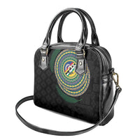 Torba Tribal Tattoo with Namele Leaves Shoulder Handbag LT03 - Polynesian Pride