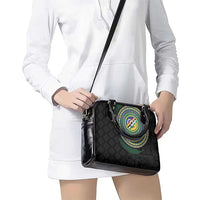 Torba Tribal Tattoo with Namele Leaves Shoulder Handbag LT03 - Polynesian Pride
