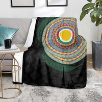 Shefa Tribal Tattoo with Namele Leaves Blanket LT03 - Polynesian Pride