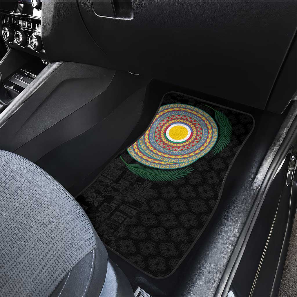 Shefa Tribal Tattoo with Namele Leaves Car Mats LT03 - Polynesian Pride