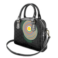 Shefa Tribal Tattoo with Namele Leaves Shoulder Handbag LT03 - Polynesian Pride