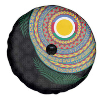 Shefa Tribal Tattoo with Namele Leaves Spare Tire Cover LT03 - Polynesian Pride