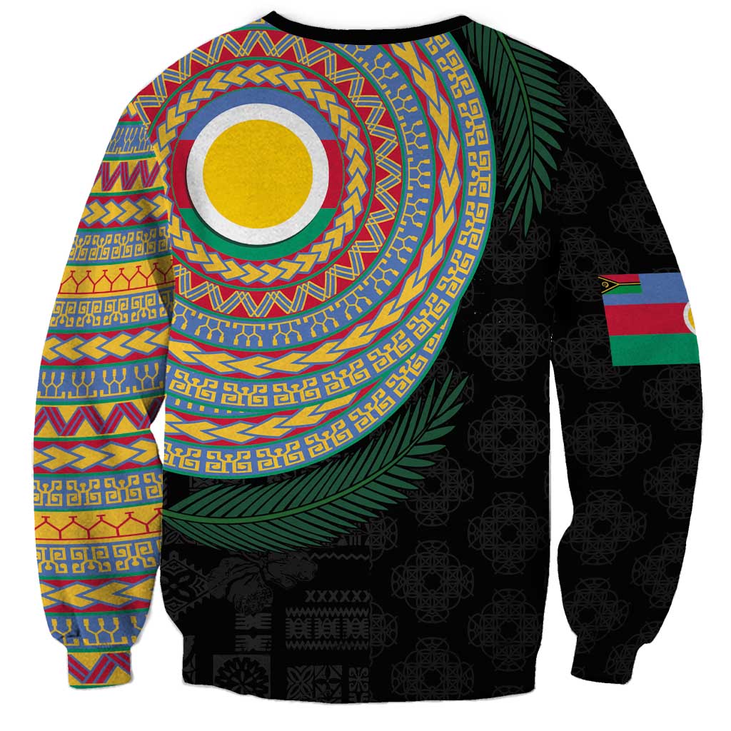 Shefa Tribal Tattoo with Namele Leaves Sweatshirt LT03 - Polynesian Pride
