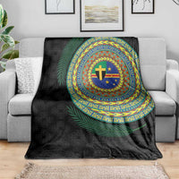 Tafea Tribal Tattoo with Namele Leaves Blanket LT03 - Polynesian Pride