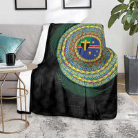 Tafea Tribal Tattoo with Namele Leaves Blanket LT03 - Polynesian Pride