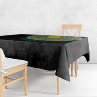 Malampa Tribal Tattoo with Namele Leaves Tablecloth LT03 - Polynesian Pride