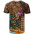 Hawaiian Tiki Mask Surfing Kakau Pattern T Shirt