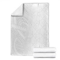 Niue White Sunday Blanket Hiapo Tribal Art Tattoos LT03 - Polynesian Pride