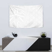 Niue White Sunday Tapestry Hiapo Tribal Art Tattoos LT03 - Polynesian Pride