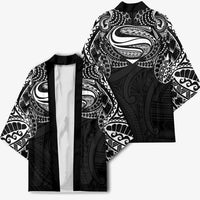 Super Samoan Traditional Tribal Art Tattoos Kimono Black Color LT03 - Polynesian Pride