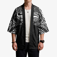 Super Samoan Traditional Tribal Art Tattoos Kimono Black Color LT03 - Polynesian Pride