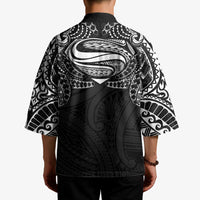 Super Samoan Traditional Tribal Art Tattoos Kimono Black Color LT03 - Polynesian Pride