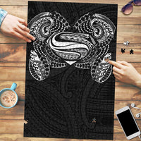 Super Samoan Traditional Tribal Art Tattoos Puzzle Black Color LT03 Black - Polynesian Pride