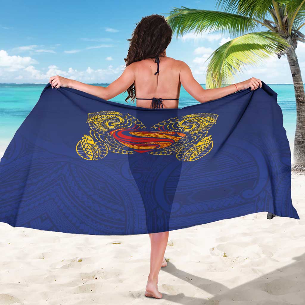 Super Samoan Traditional Tribal Art Tattoos Sarong Blue Color LT03 - Polynesian Pride