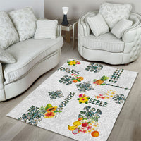 Hawaiian Quilts Area Rug Tropical Fruits and Plants LT03 - Polynesian Pride