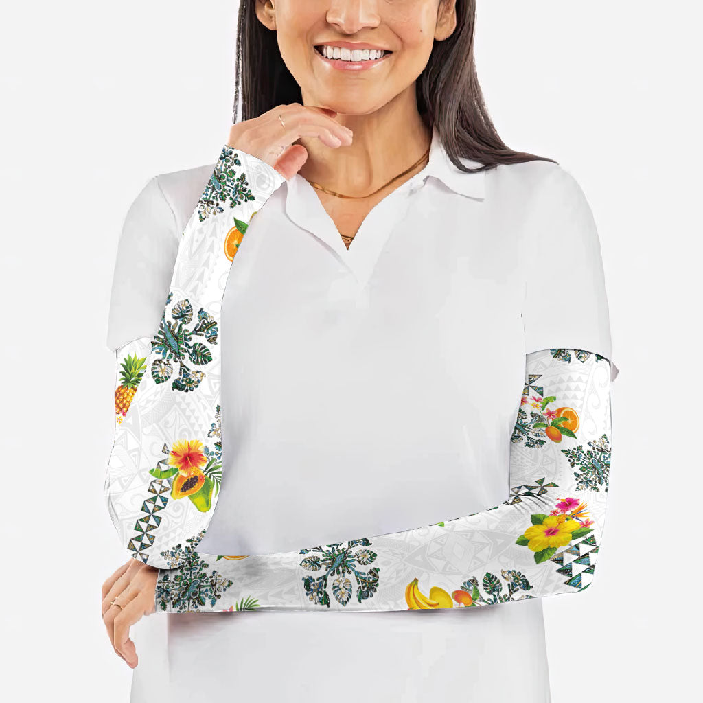Hawaiian Quilts Arm Sleeves Tropical Fruits and Plants LT03 - Polynesian Pride