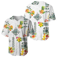 Hawaiian Quilts Baseball Jersey Tropical Fruits and Plants LT03 - Polynesian Pride