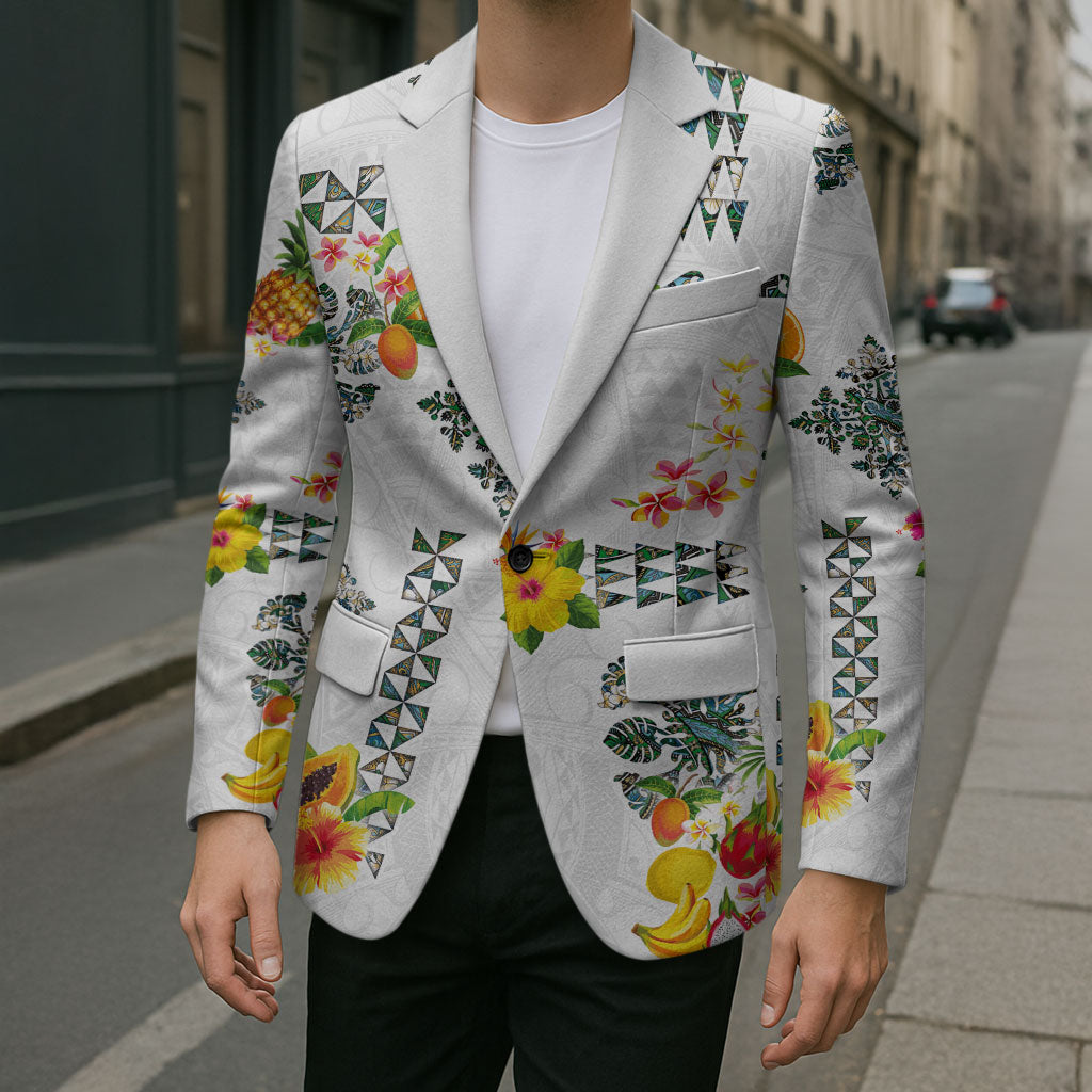 Hawaiian Quilts Blazer Tropical Fruits and Plants LT03 - Polynesian Pride