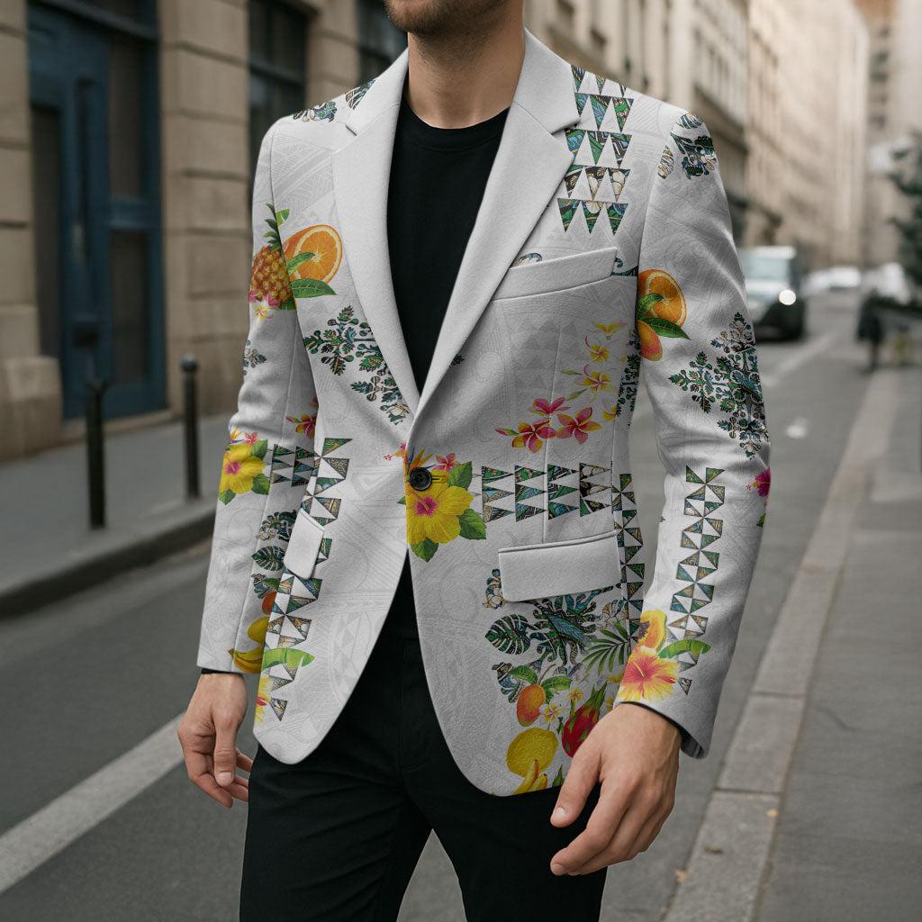 Hawaiian Quilts Blazer Tropical Fruits and Plants LT03 - Polynesian Pride