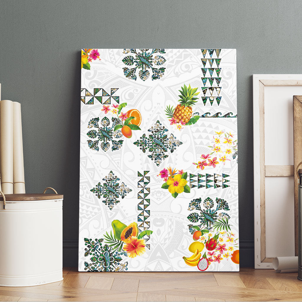 Hawaiian Quilts Canvas Wall Art Tropical Fruits and Plants LT03 - Polynesian Pride