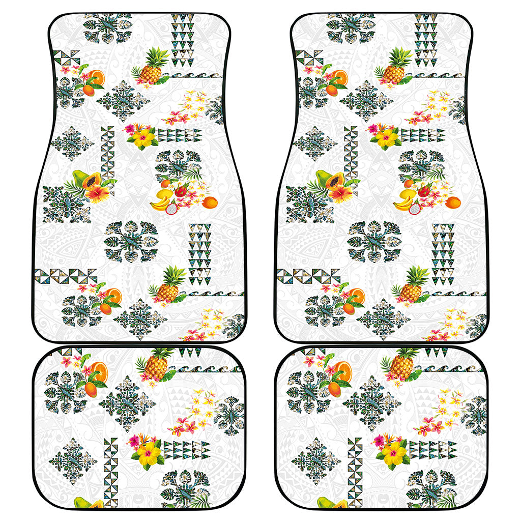 Hawaiian Quilts Car Mats Tropical Fruits and Plants LT03 - Polynesian Pride
