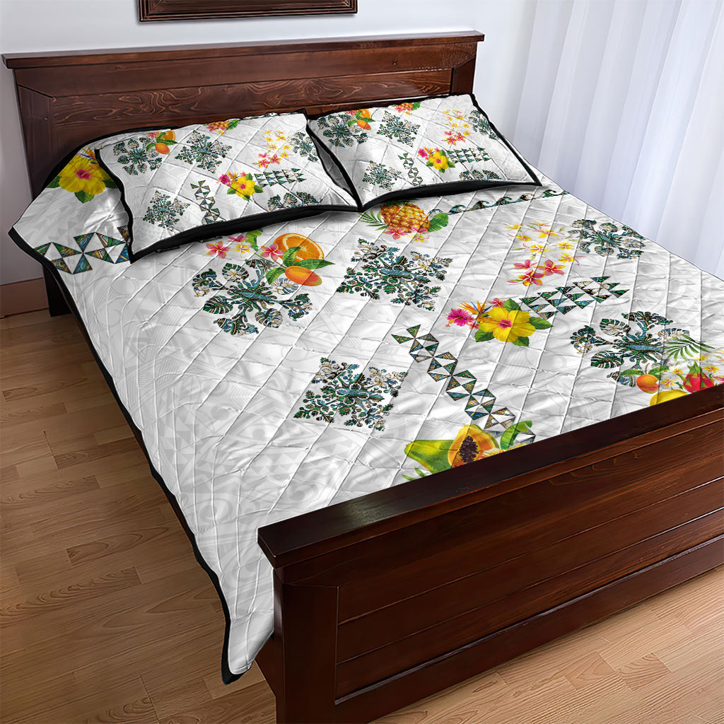 Hawaiian Quilts Quilt Bed Set Tropical Fruits and Plants LT03 - Polynesian Pride