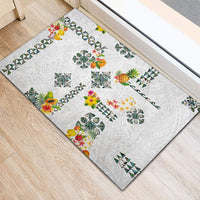 Hawaiian Quilts Rubber Doormat Tropical Fruits and Plants LT03 - Polynesian Pride