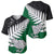 Aotearoa New Zealand Baseball Jersey Silver Fern Kiwi Bird and NZ Map with Maori Tribal Green Style LT03 - Polynesian Pride