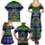 Pohnpei State Christmas Family Matching Summer Maxi Dress and Hawaiian Shirt Coat of Arms Beautiful Merry Xmas Snowflake LT03 - Polynesian Pride