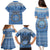 Personalised Kosrae Christmas Family Matching Puletasi Dress and Hawaiian Shirt Coat of Arms Beautiful Merry Xmas Snowflake LT03 - Polynesian Pride