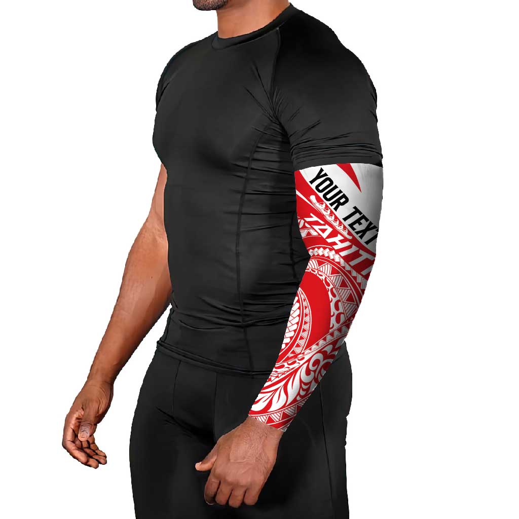 Personalised Tahiti Va'a Race Arm Sleeves Polynesian Tattoos Sporty Style LT03 - Polynesian Pride