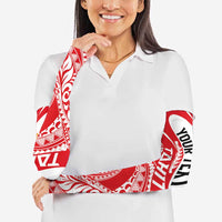 Personalised Tahiti Va'a Race Arm Sleeves Polynesian Tattoos Sporty Style LT03 - Polynesian Pride