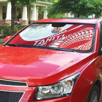Tahiti Va'a Race Auto Sun Shade Polynesian Tattoos Sporty Style LT03 - Polynesian Pride