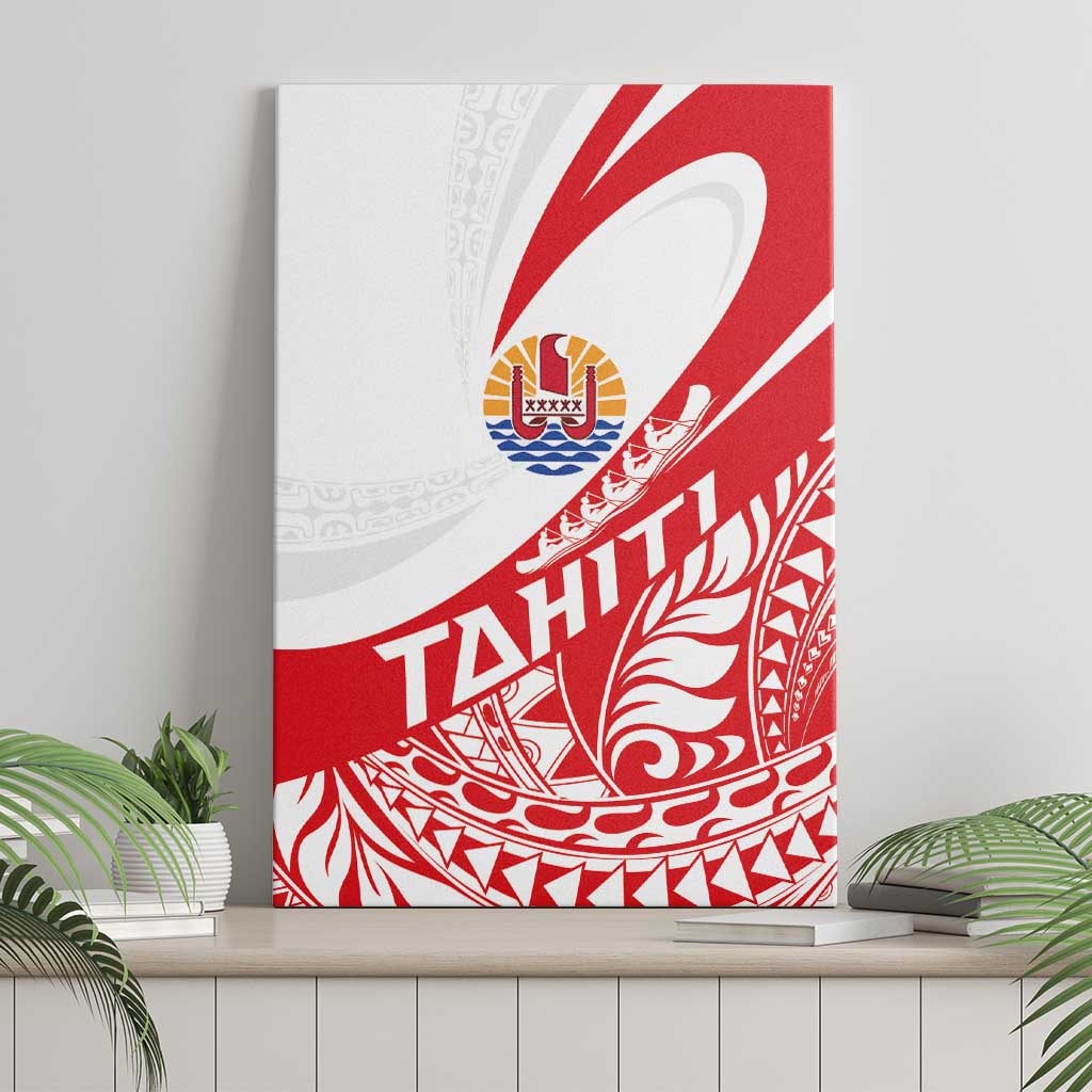 Tahiti Va'a Race Canvas Wall Art Polynesian Tattoos Sporty Style LT03 - Polynesian Pride
