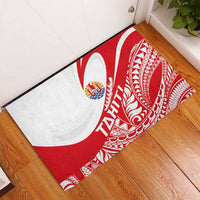 Tahiti Va'a Race Rubber Doormat Polynesian Tattoos Sporty Style LT03 - Polynesian Pride