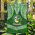 Tonga Liahona High School Garden Flag Traditional Ngatu and Polynesian Pattern LT03 Garden Flag Green - Polynesian Pride