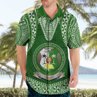 Tonga Liahona High School Hawaiian Shirt Traditional Ngatu and Polynesian Pattern LT03 - Polynesian Pride