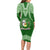 Tonga Liahona High School Long Sleeve Bodycon Dress Traditional Ngatu and Polynesian Pattern LT03 - Polynesian Pride