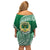 Tonga Saineha High School Family Matching Off Shoulder Short Dress and Hawaiian Shirt Traditional Ngatu and Polynesian Pattern LT03 - Polynesian Pride