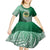 Tonga Saineha High School Kid Short Sleeve Dress Traditional Ngatu and Polynesian Pattern LT03 - Polynesian Pride