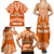 Tonga Tailulu College Family Matching Summer Maxi Dress and Hawaiian Shirt Traditional Ngatu and Polynesian Pattern LT03 - Polynesian Pride