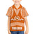 Tonga Tailulu College Kid Hawaiian Shirt Traditional Ngatu and Polynesian Pattern LT03 Kid Orange - Polynesian Pride