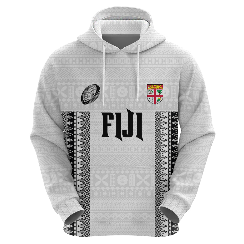 Fiji Rugby Warriors Zip Hoodie Masi Tribal Pattern Go Champion 2024 LT03 - Polynesian Pride