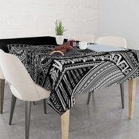 Samoan DNA Art Tattoo Tablecloth Polynesian Pattern Black Color LT03 - Polynesian Pride