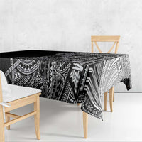 Samoan DNA Art Tattoo Tablecloth Polynesian Pattern Black Color LT03 - Polynesian Pride