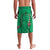 Hawaii Pikake and Maile Lei Lavalava Honu Polynesian Pattern Green Color