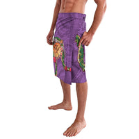 Hawaii Pikake and Maile Lei Lavalava Honu Polynesian Pattern Pink Color LT03 - Polynesian Pride