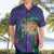 Hawaii Pikake and Maile Lei Hawaiian Shirt Honu Polynesian Pattern Purple Color