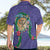 Hawaii Pikake and Maile Lei Hawaiian Shirt Honu Polynesian Pattern Purple Color